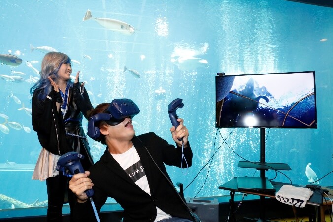 「Virtual Ocean Project 期間展示 in 箱根園水族館　〜海と日本PROJECT〜」