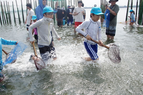 簀立て漁のお仕事をしよう！＠千葉県　～海と日本PROJECT～