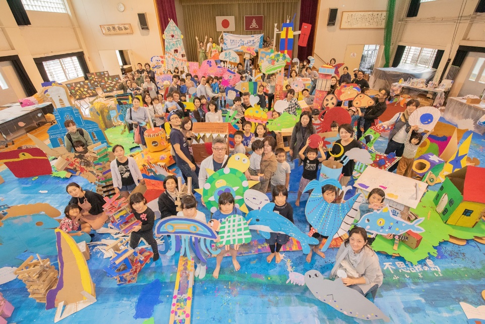 海から見つめる子どもランドスケープ『ふくおか』プロジェクト 「ランドスケープ展示会」　～海と日本PROJECT～
