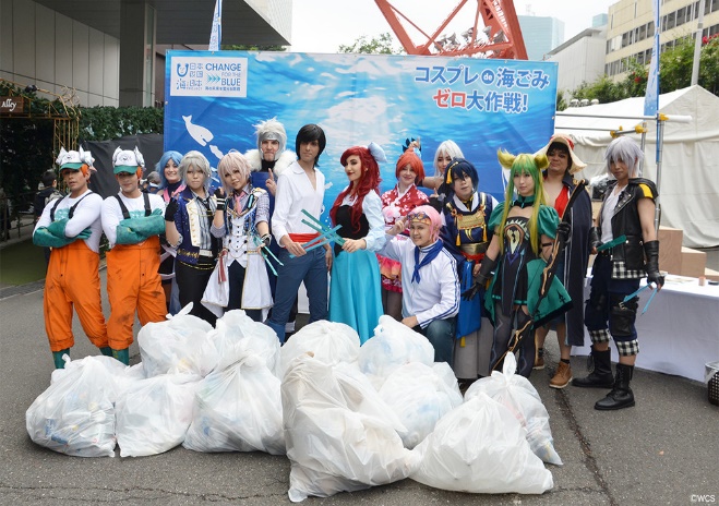 コスプレde海ごみゼロ大作戦　～海と日本PROJECT～