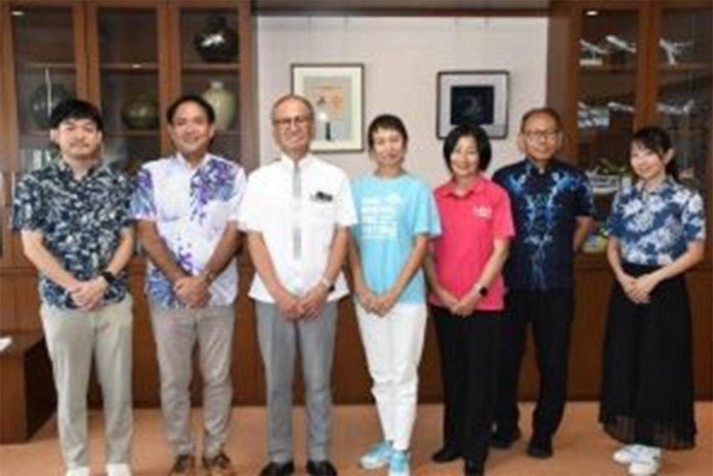 市内3か所のごみ調査の結果を宮古島市長へ報告　市長「データで可視化してもらえたのはありがたい」